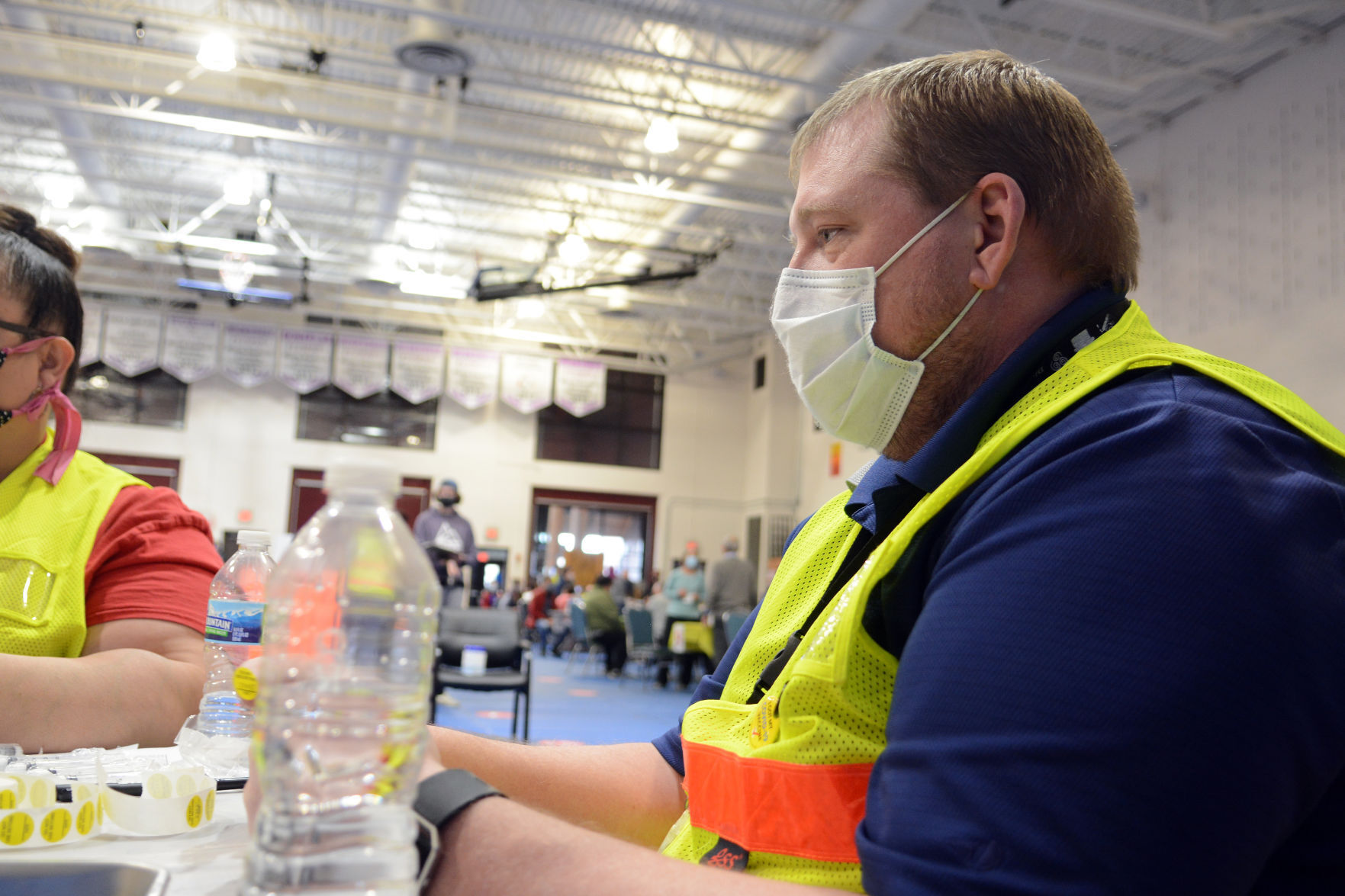 Baraboo community vaccination clinic, March 31